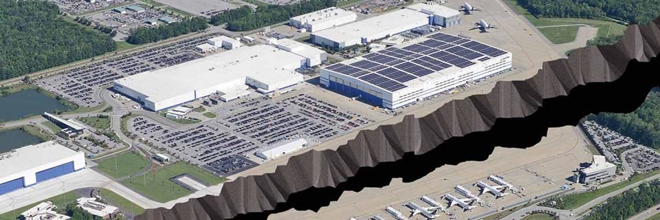 Boeing flight line illustration